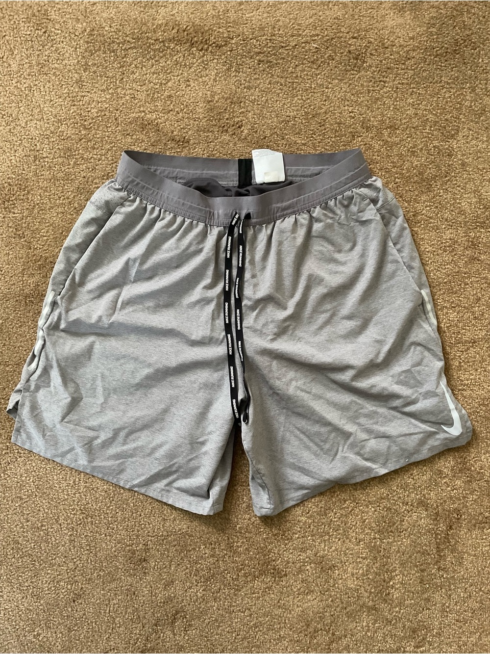 Nike Running Shorts Flex Stride Dri-FIT 7" 2-in-1 (Men’s Size Large) CT7943-056
